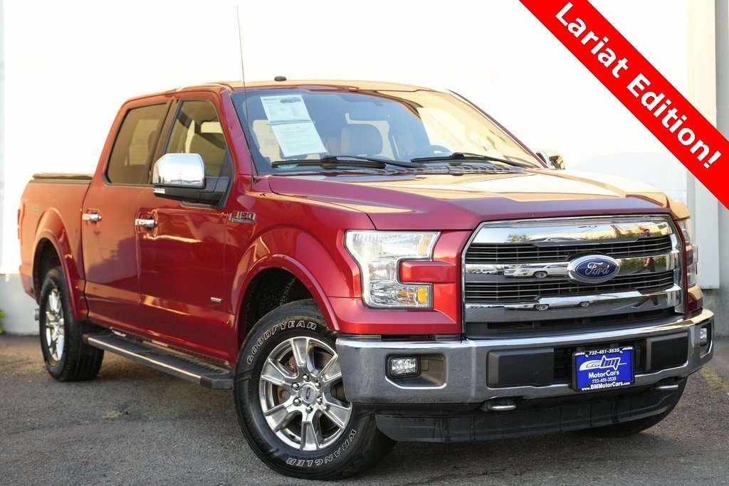 Used 2016 Ford F-150 Lariat Truck SuperCrew Cab