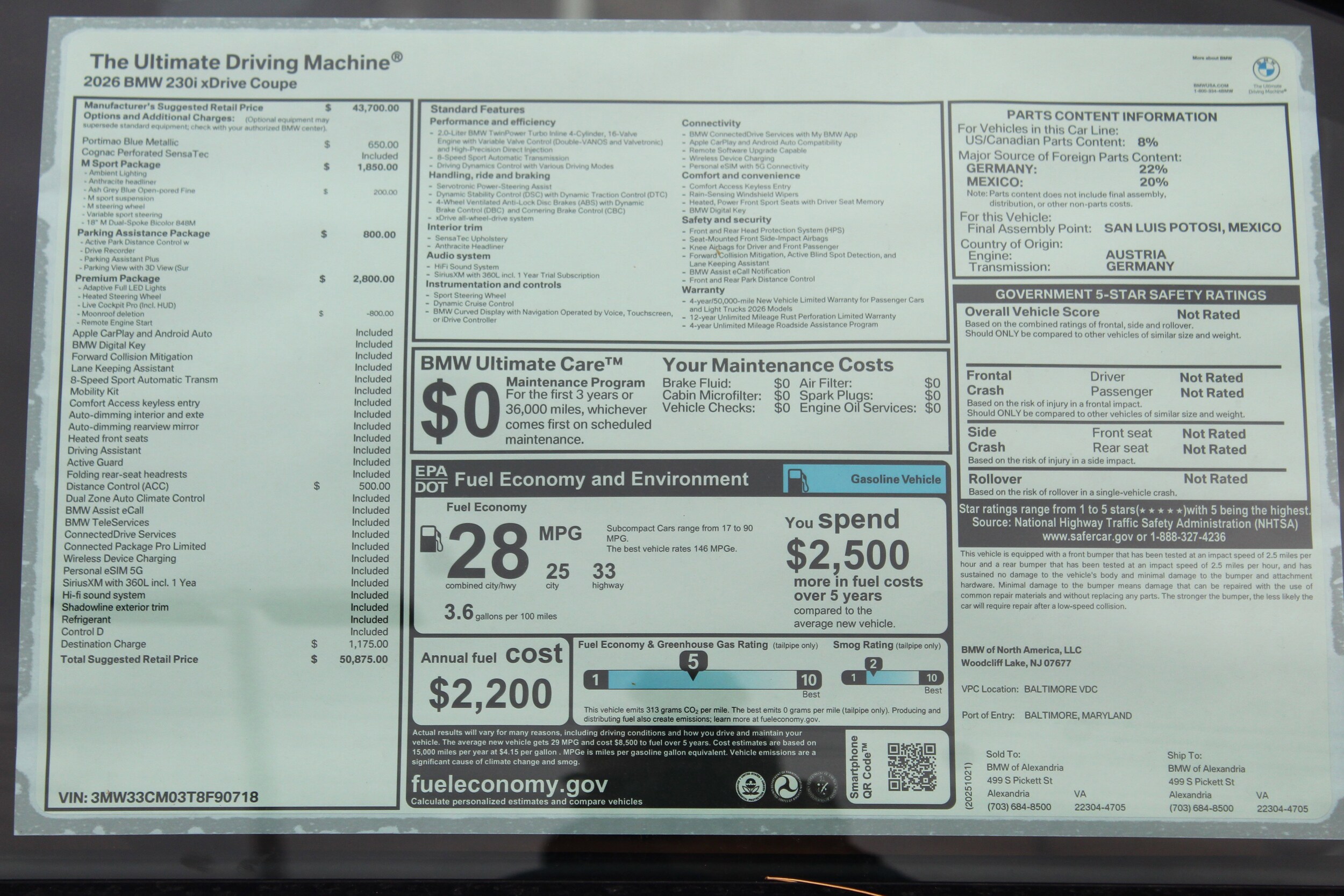 2026 Bmw 230i xDrive photo 2