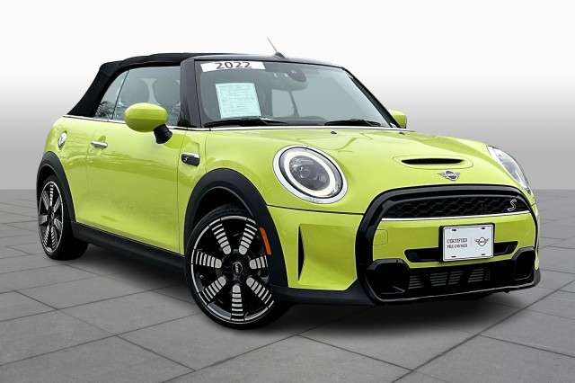 Used 2022 MINI Convertible S with VIN WMW43DL03N3N48931 for sale in Houston, TX