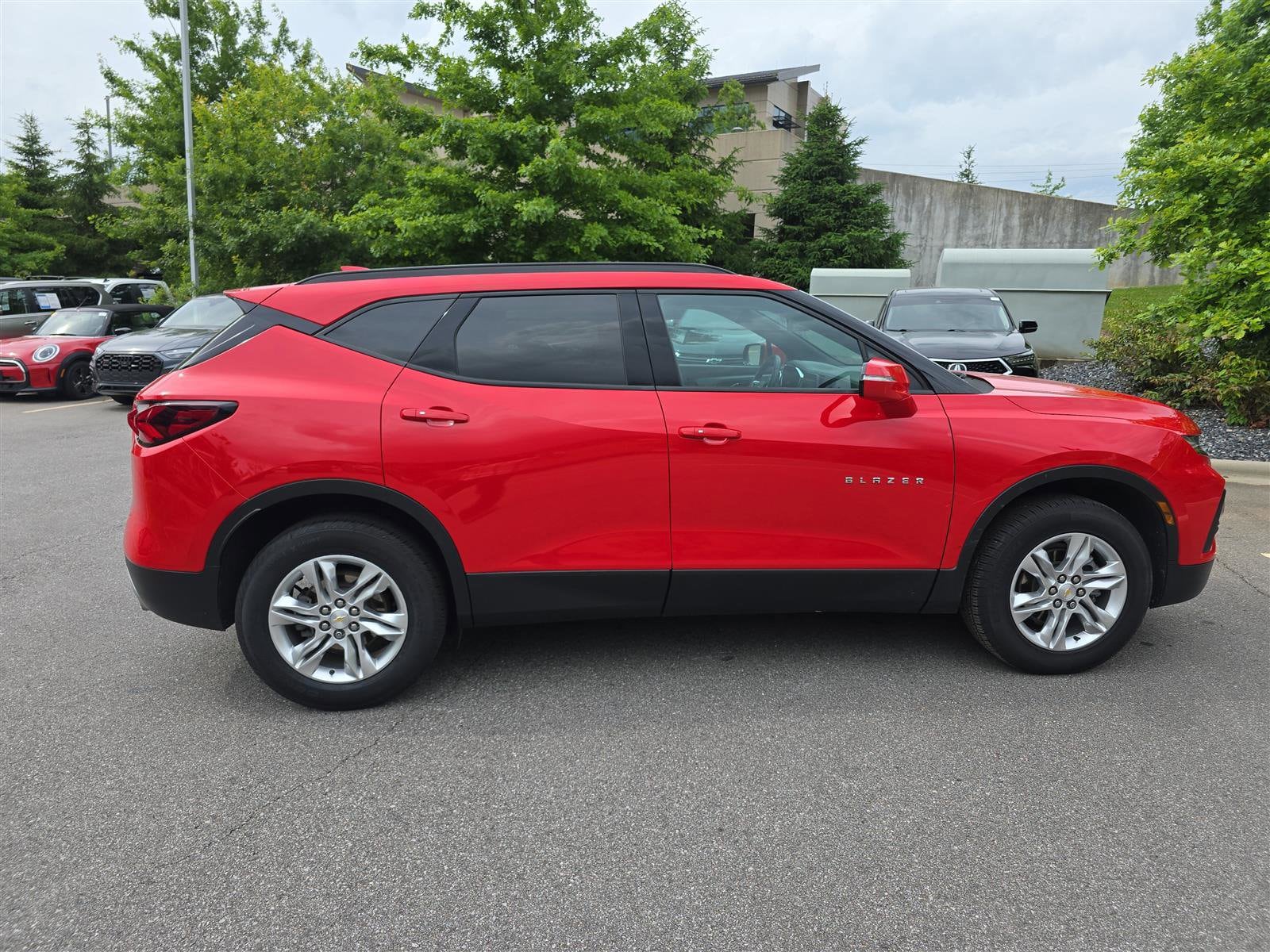 Used 2022 Chevrolet Blazer 2LT with VIN 3GNKBCR46NS132665 for sale in Arden, NC