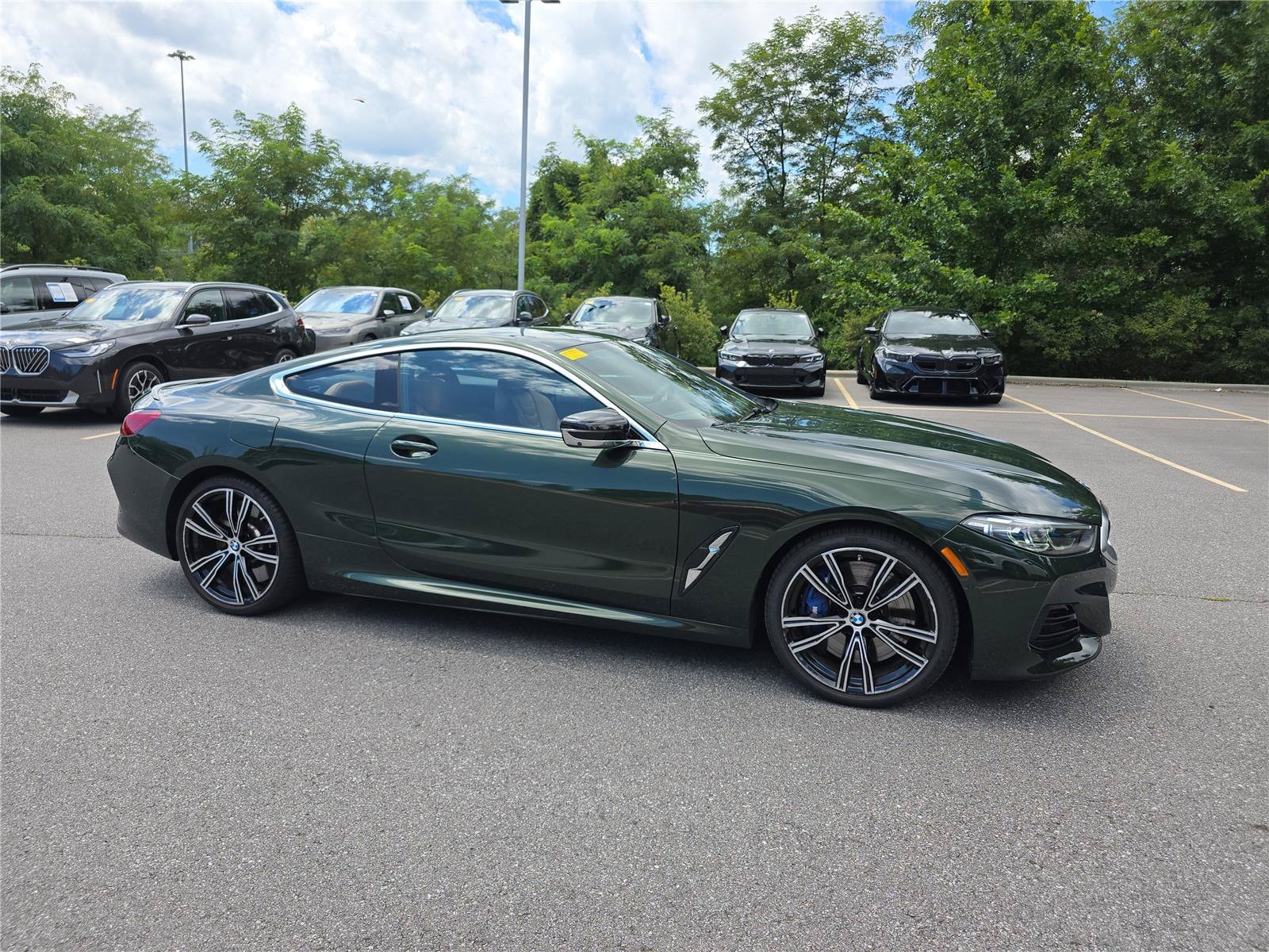 San Remo Green Metallic 2023 BMW 8 Series Coupe All-Wheel Drive 8-Speed Automatic