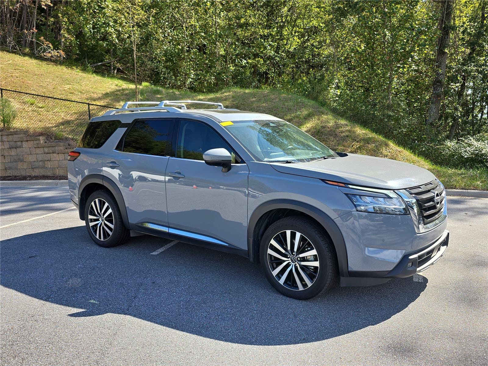 Boulder Gray Pearl 2024 Nissan Pathfinder SUV / Crossover All-Wheel Drive 9-Speed Automatic