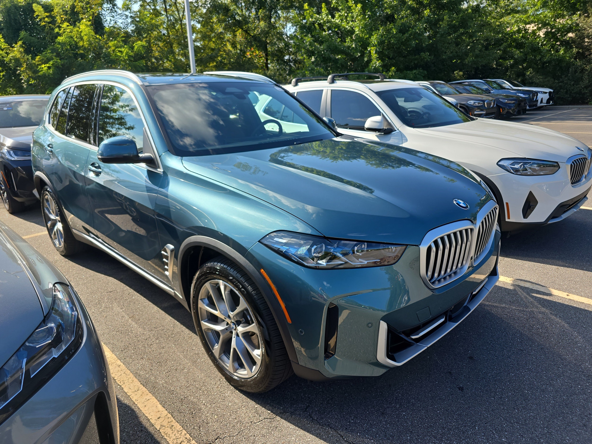 Blue Ridge Mountain Metallic 2026 BMW X5 SUV / Crossover All-Wheel Drive 8-Speed Automatic