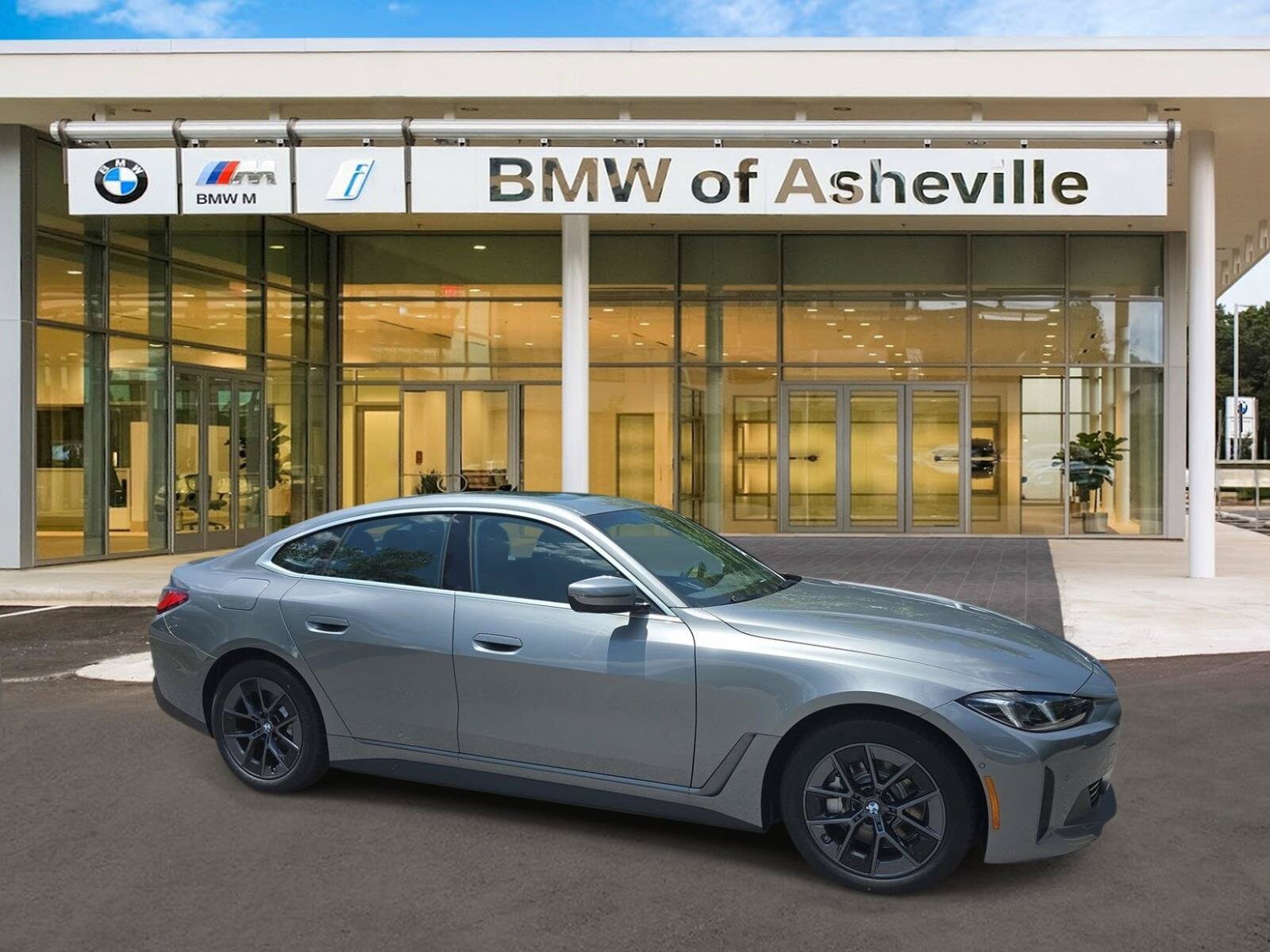 Skyscraper Gray 2026 BMW i4 Sedan All-Wheel Drive 1-Speed Automatic