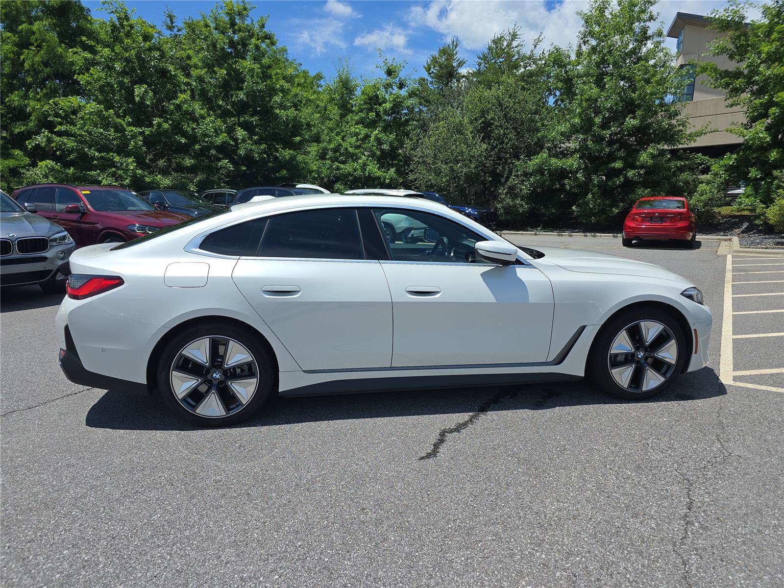 Certified 2025 BMW i4 40 with VIN WBY23HD05SFU72766 for sale in Arden, NC