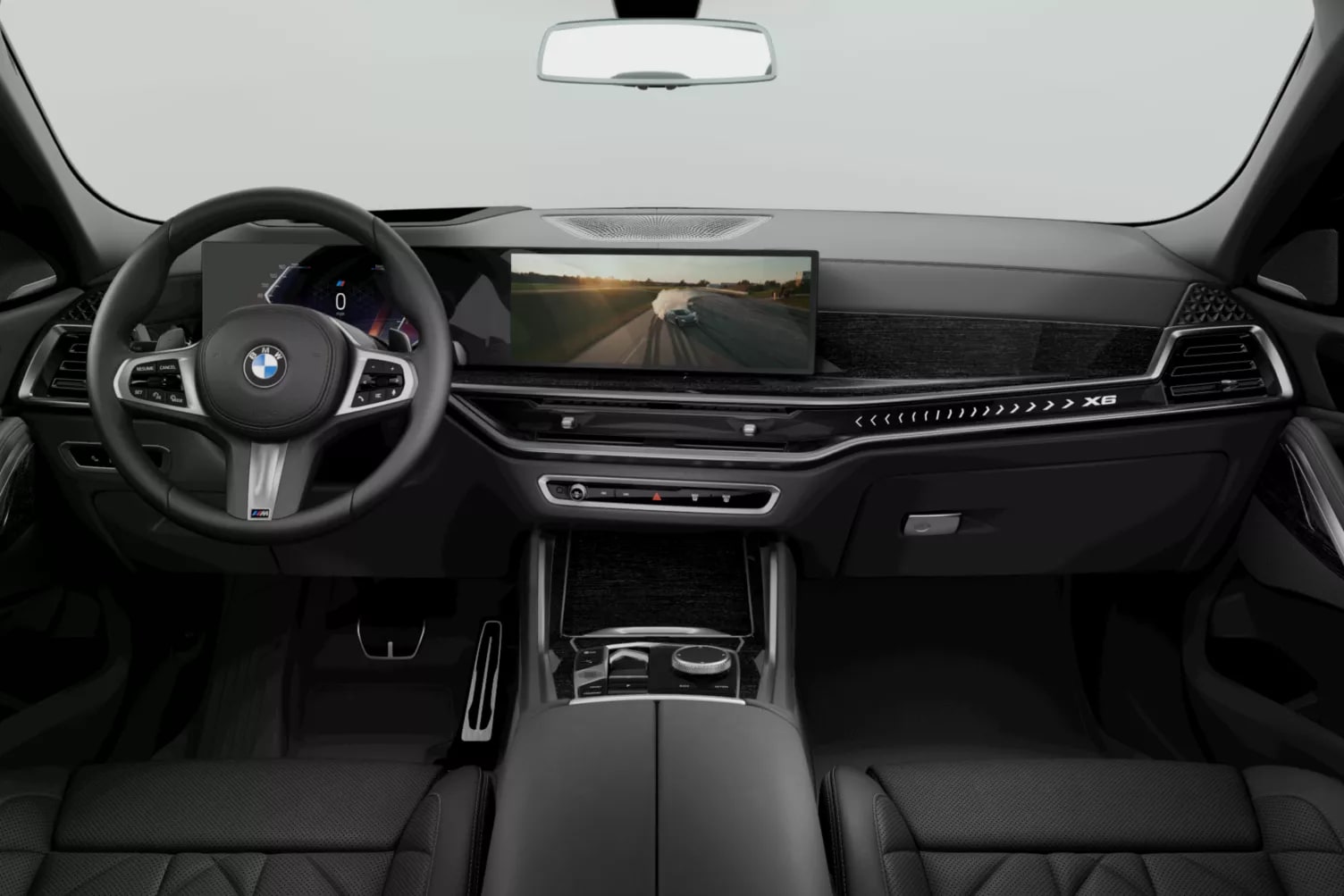 2026 BMW X6 dashboard view