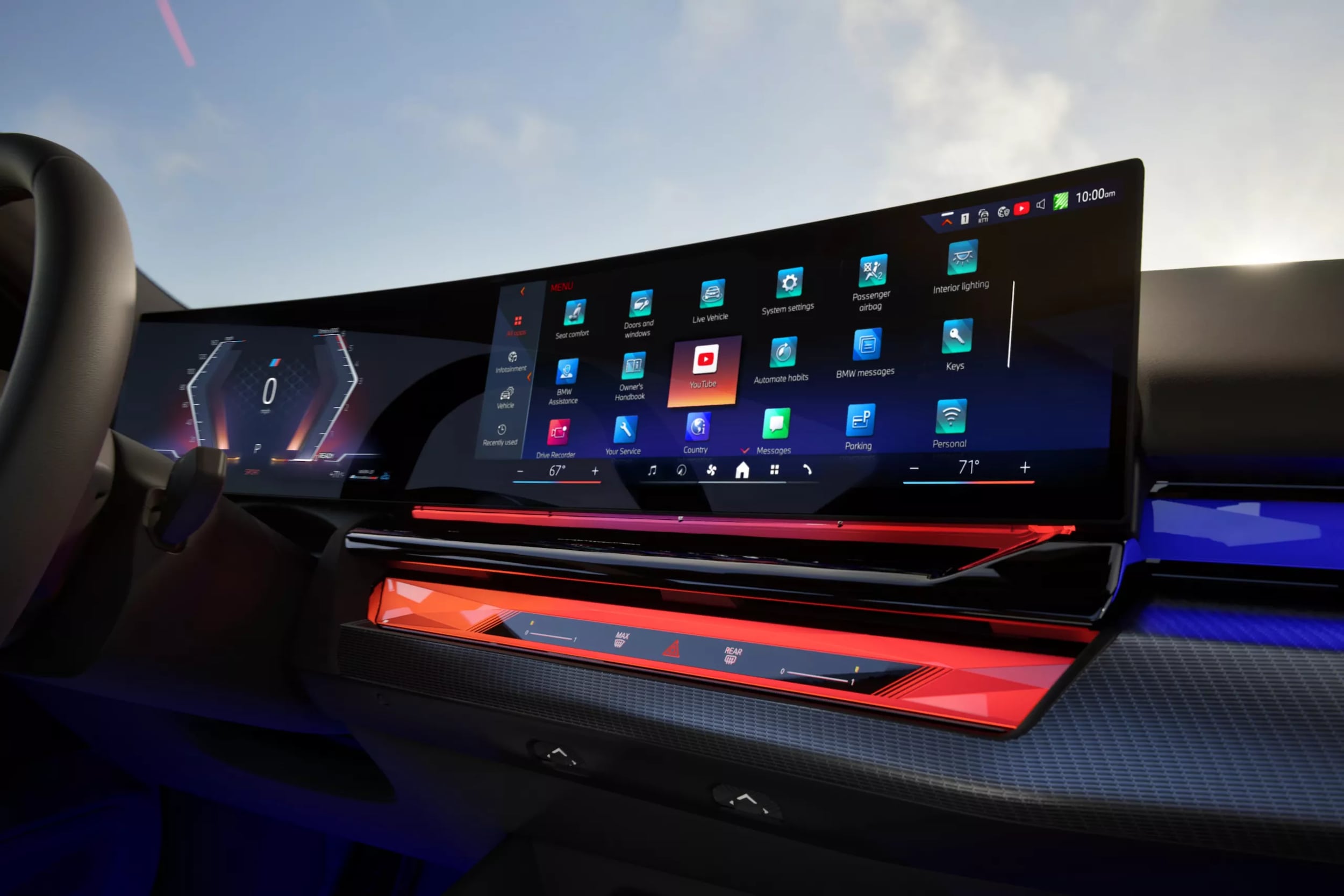 2027 BMW 5 Series sedan interior image