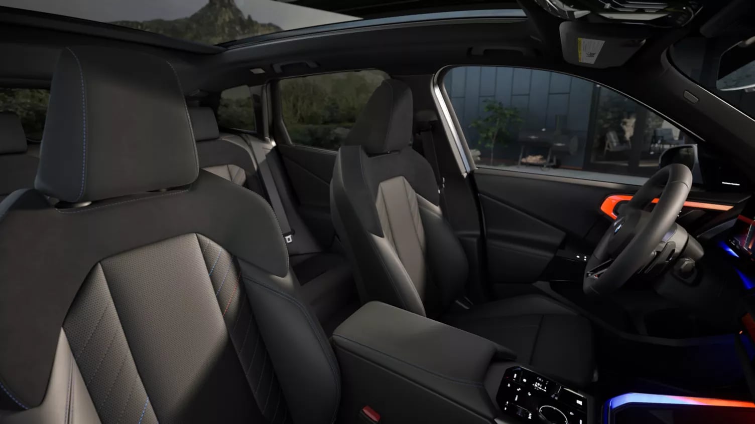 2026 BMW X3 interior view