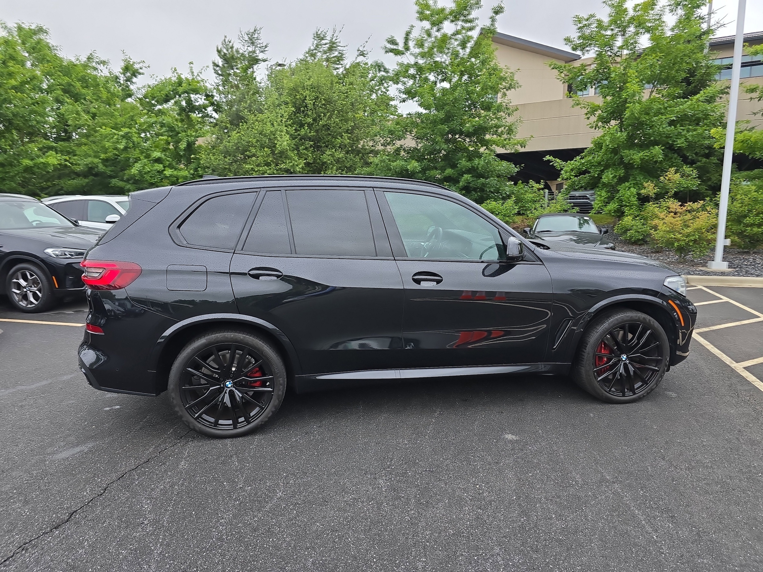 Certified 2023 BMW X5 M50i with VIN 5UXJU4C0XP9R86587 for sale in Arden, NC