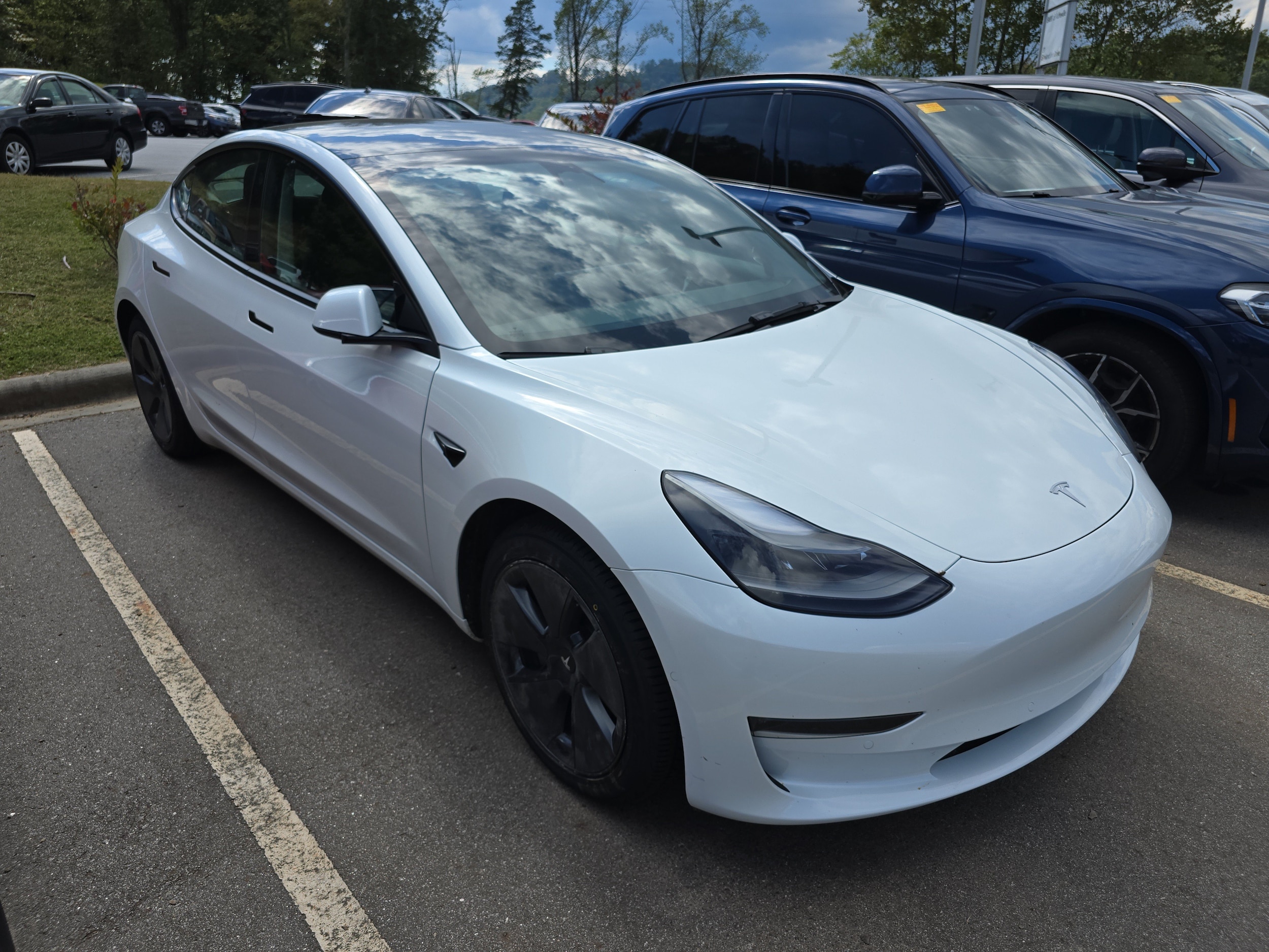 Used 2022 Tesla Model 3 Long Range with VIN 5YJ3E1EB5NF313942 for sale in Arden, NC