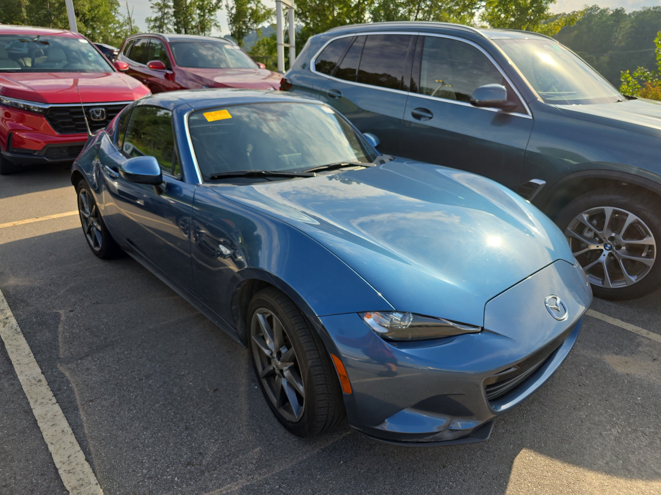 Eternal Blue Mica 2020 Mazda MX-5 Miata Convertible Rear-Wheel Drive 6-Speed Automatic