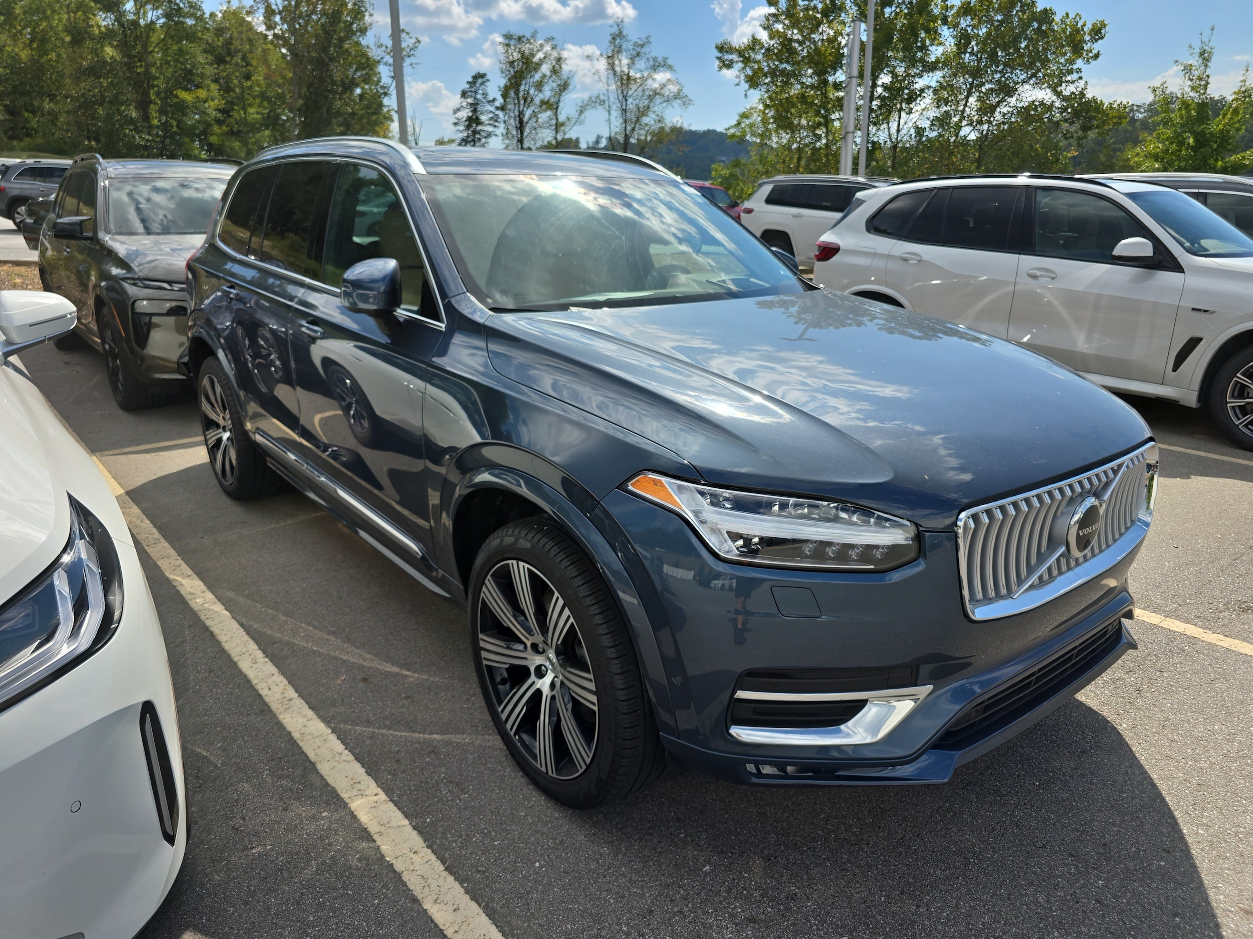Denim Blue Metallic 2025 Volvo XC90 SUV / Crossover All-Wheel Drive Automatic