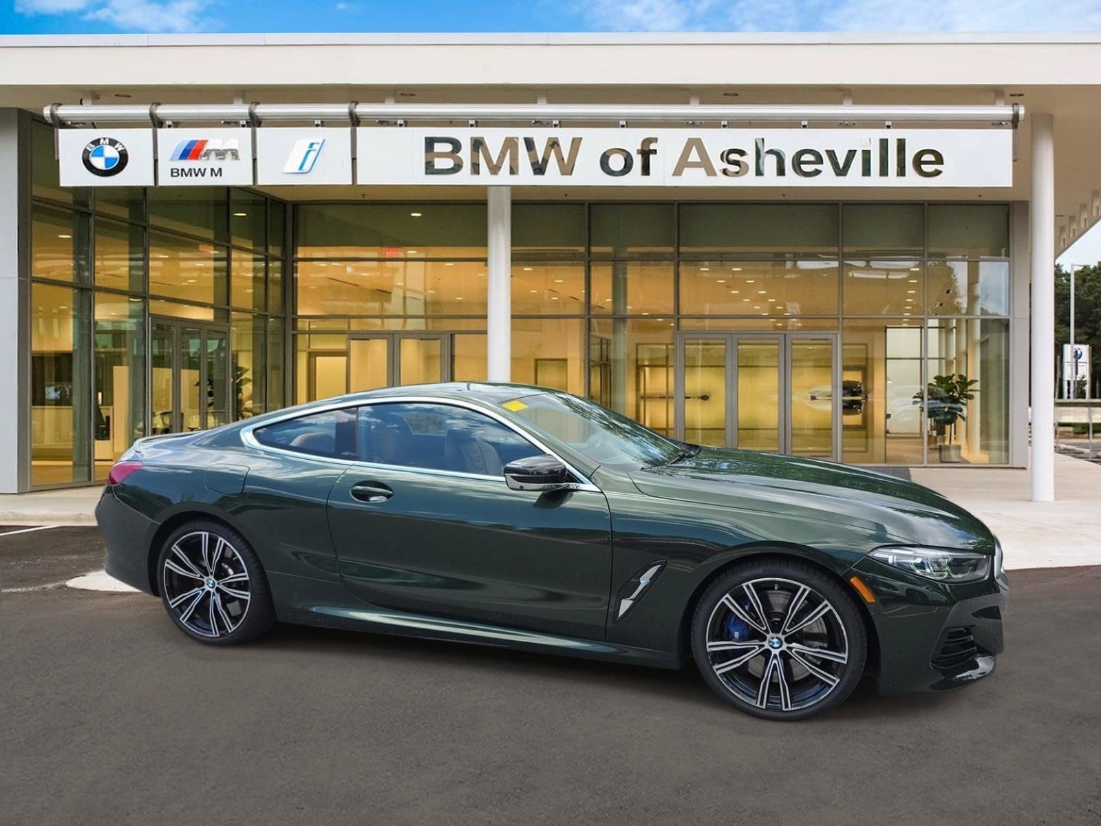San Remo Green Metallic 2023 BMW 8 Series Coupe All-Wheel Drive 8-Speed Automatic