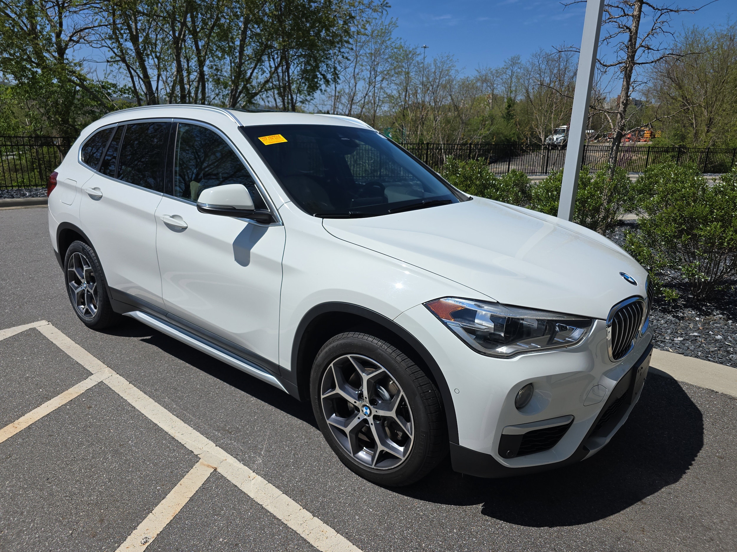 Alpine White 2018 BMW X1 xDrive28i AWD SUV / Crossover All-Wheel Drive 8-Speed Automatic