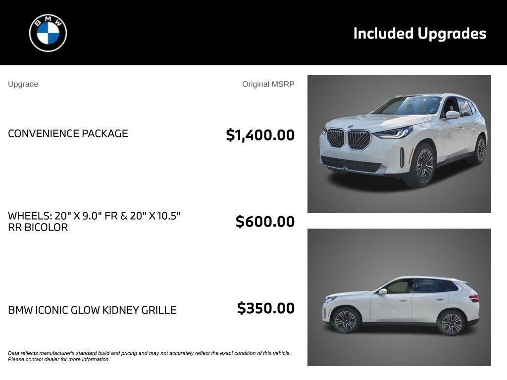 New 2026 BMW X3 30 xDrive SUV