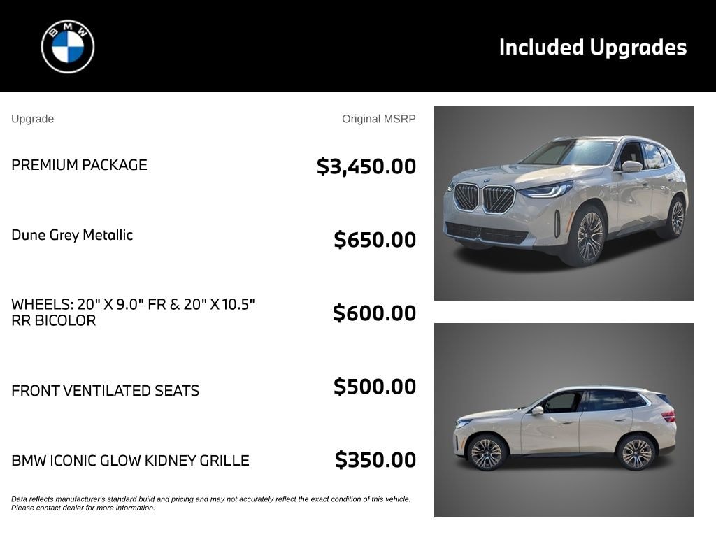 New 2026 BMW X3 30 xDrive SUV