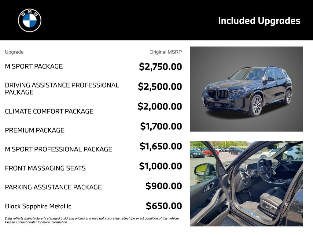 New 2026 BMW X5 xDrive40i SUV