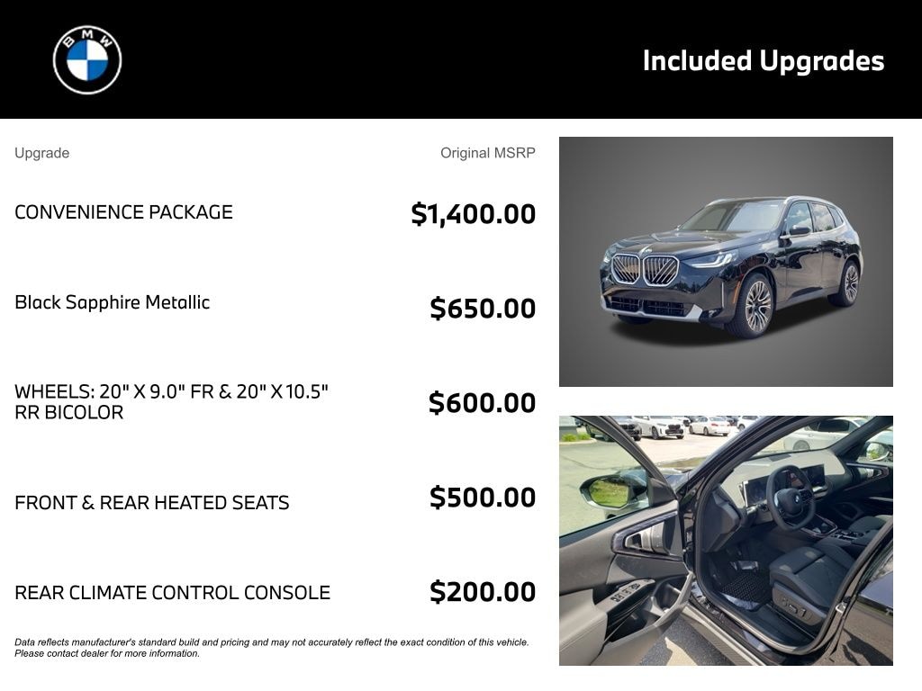 New 2026 BMW X3 30 xDrive SUV