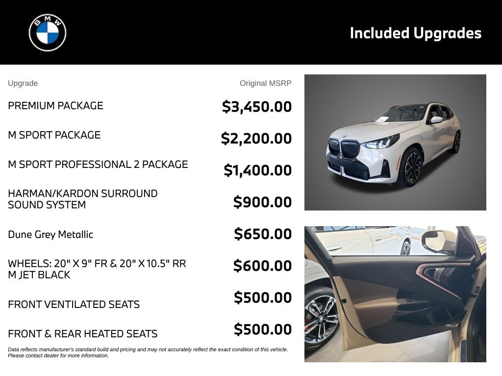 New 2026 BMW X3 30 xDrive SUV