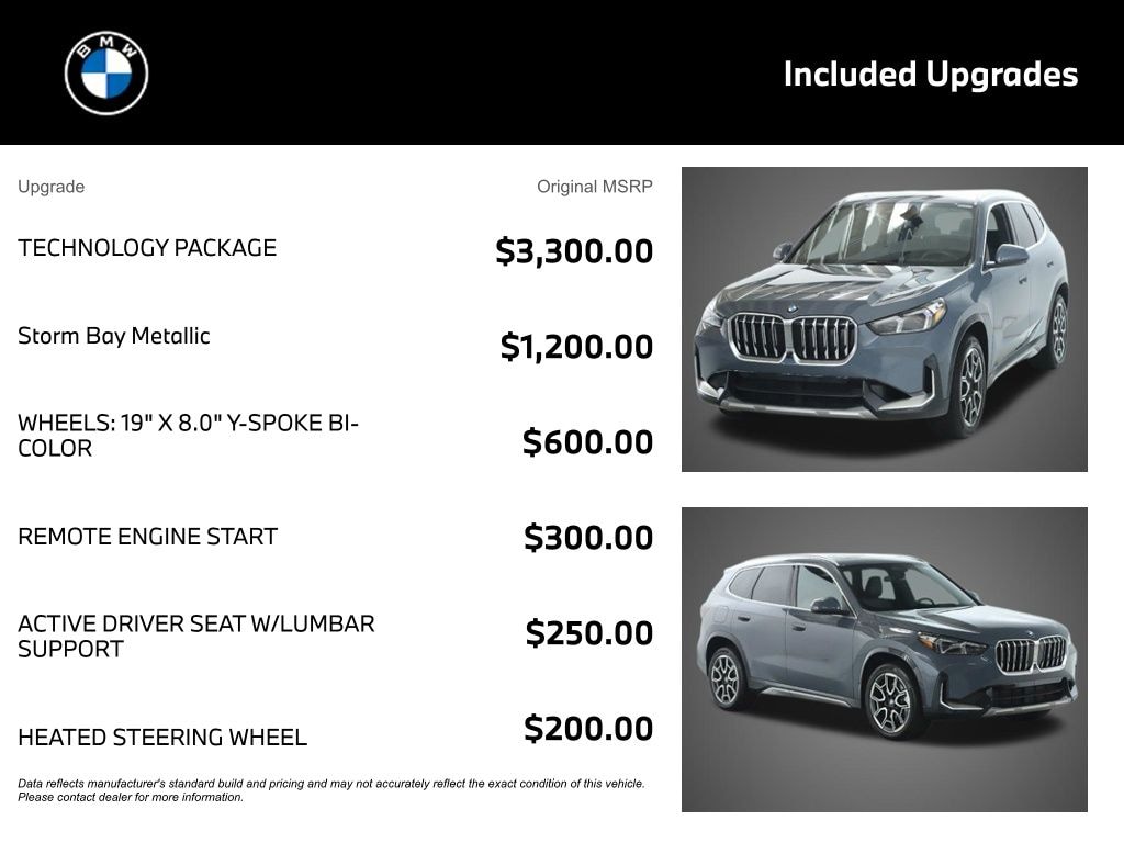 New 2025 BMW X1 xDrive28i SUV