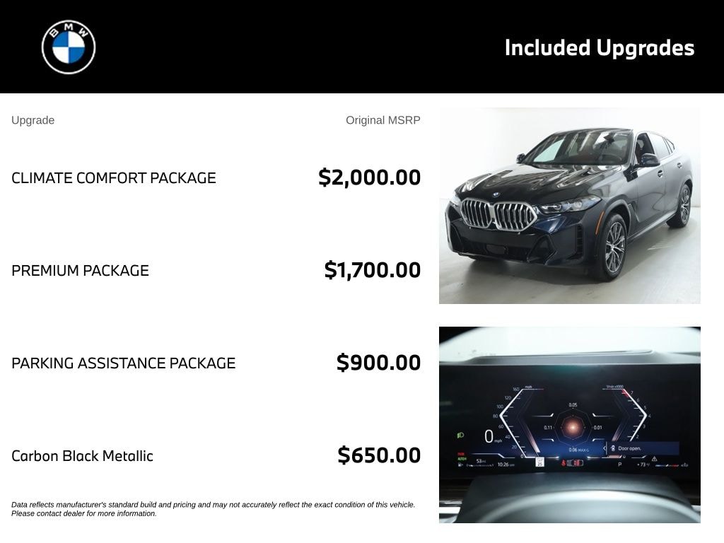Used 2026 BMW X6 xDrive40i SUV