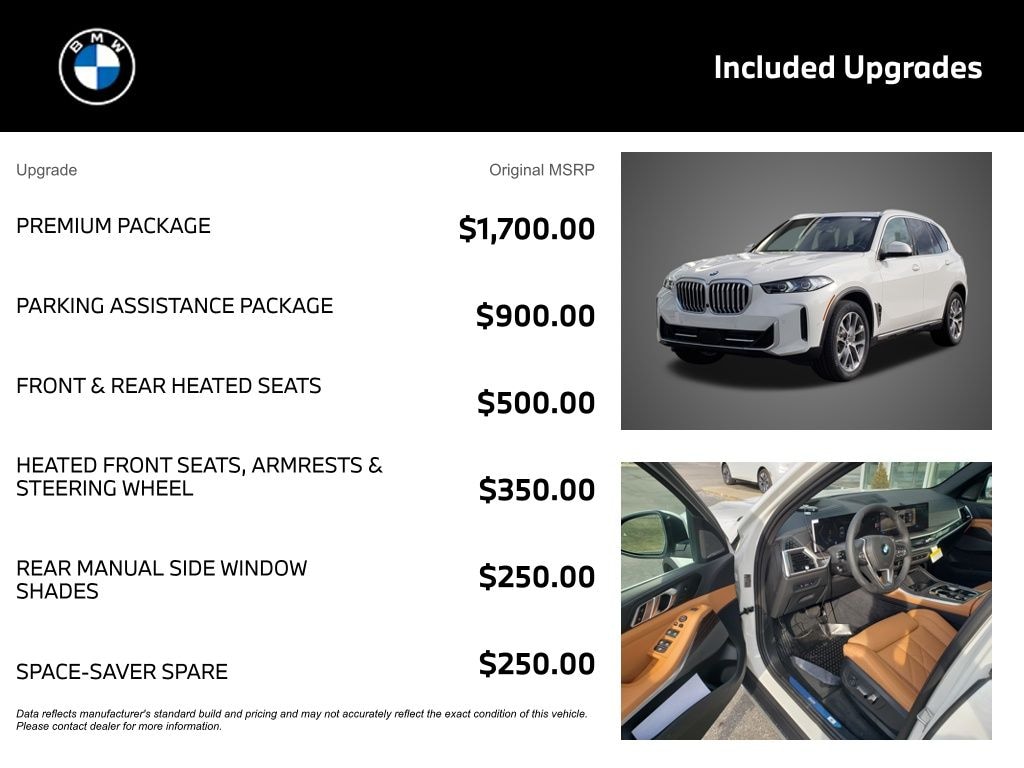 New 2026 BMW X5 xDrive40i SUV