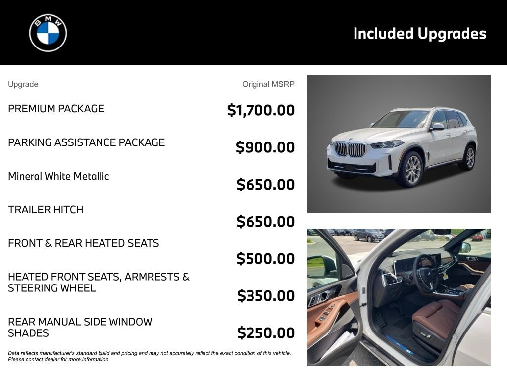 New 2026 BMW X5 xDrive40i SUV