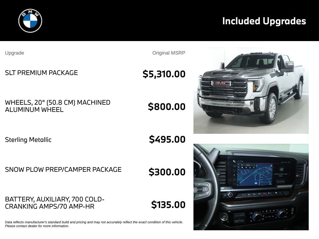 Used 2024 GMC Sierra 3500 HD SLT Truck Crew Cab