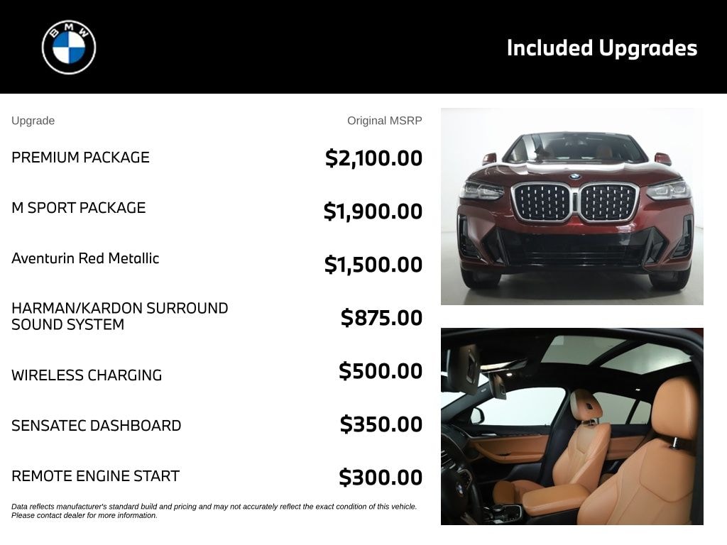Certified 2024 BMW X4 xDrive30i SUV