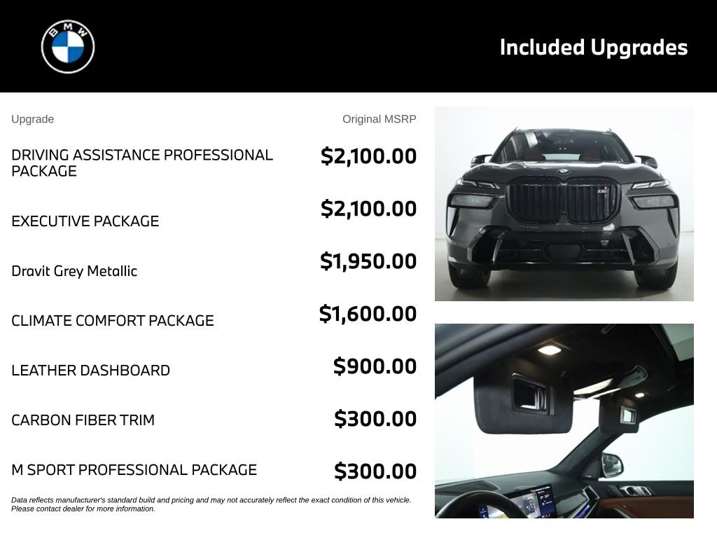 Certified 2024 BMW X7 M60i SUV