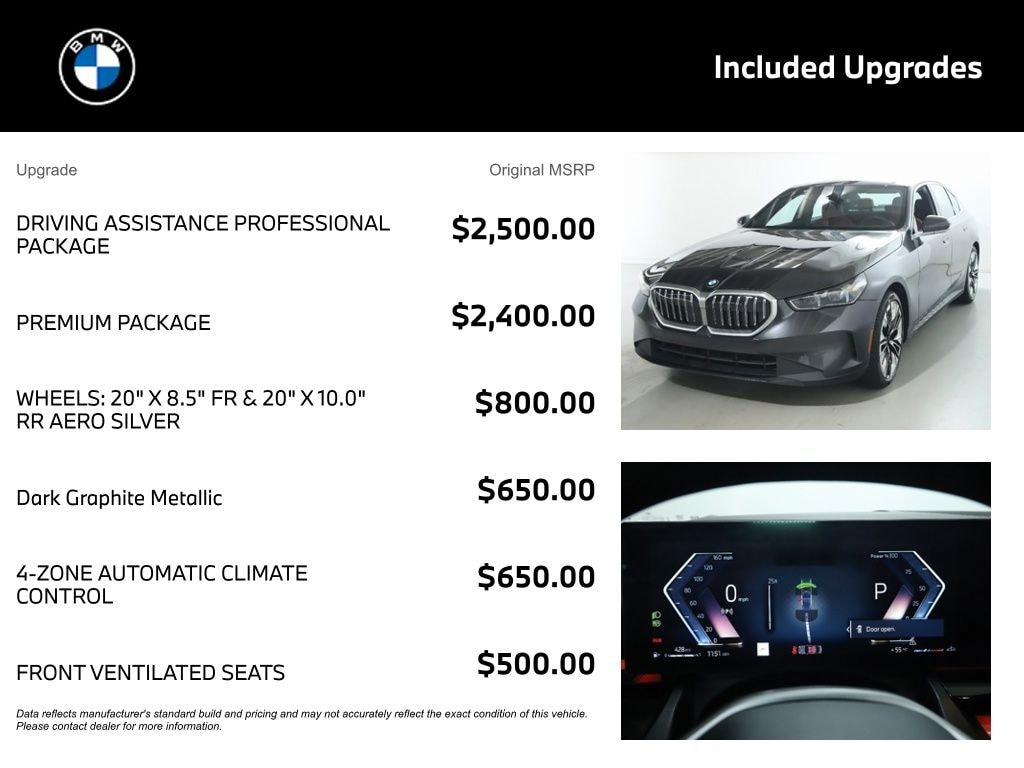 Used 2026 BMW 540i xDrive Sedan
