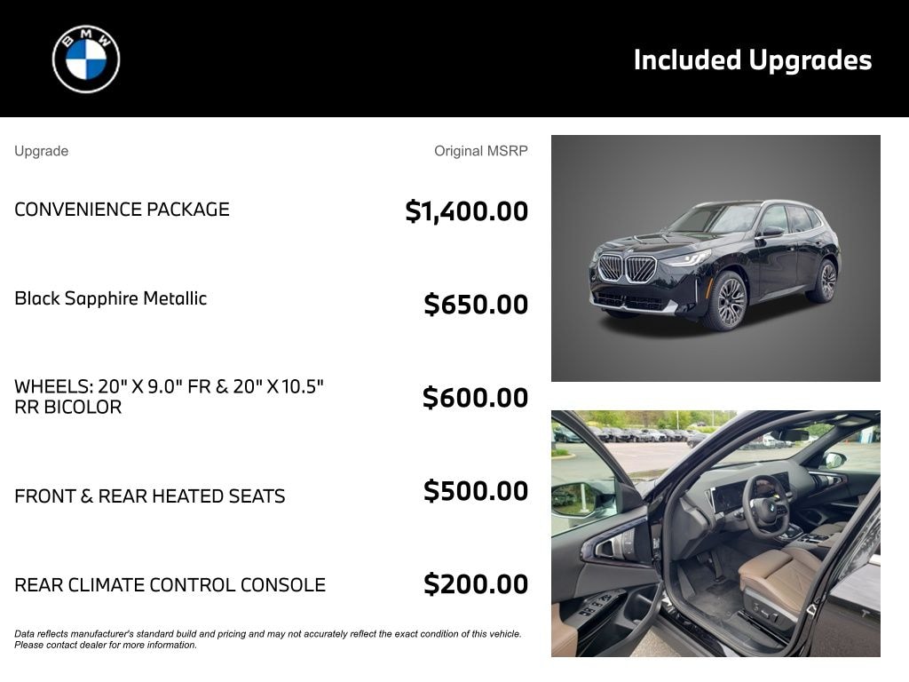 New 2026 BMW X3 30 xDrive SUV