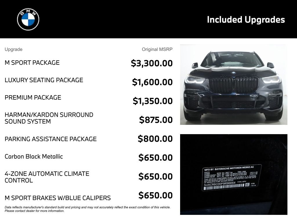 Certified 2023 BMW X5 xDrive40i SUV