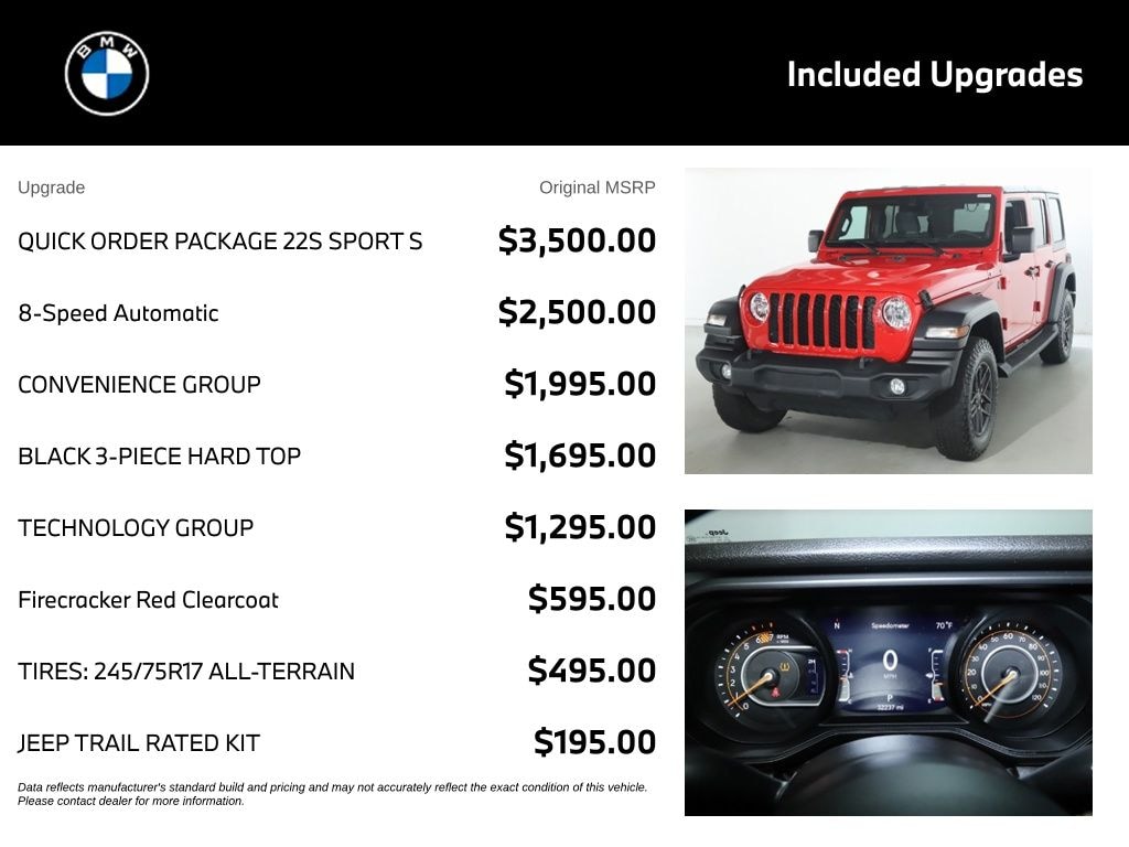 Used 2024 Jeep Wrangler Sport SUV