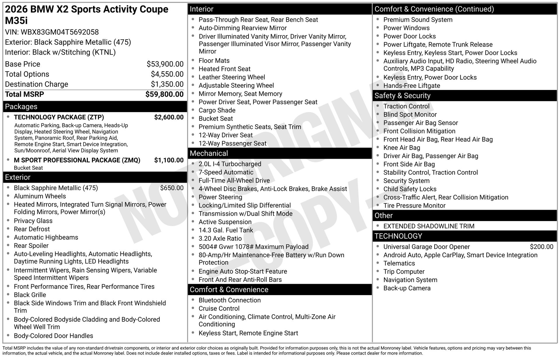 2026 BMW X2 35i - Photo 11