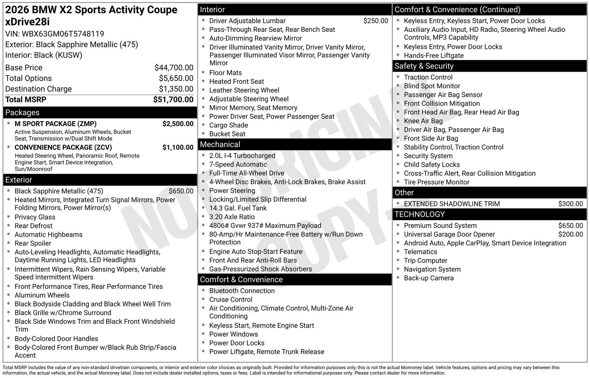 2026 BMW X2 28i - Photo 11