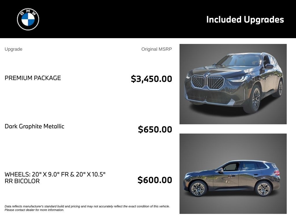 New 2026 BMW X3 30 xDrive SUV