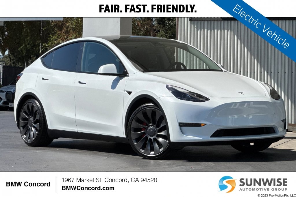 Used 2023 Tesla Model Y Performance with VIN 7SAYGDEF0PF777554 for sale in Concord, CA