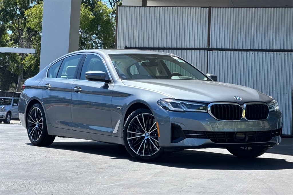 Certified 2022 BMW 5 Series 530e with VIN WBA33AG02NCJ56074 for sale in Concord, CA