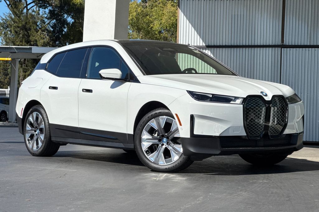 Used 2025 BMW iX 50 with VIN WB523CF05SCT34370 for sale in Concord, CA