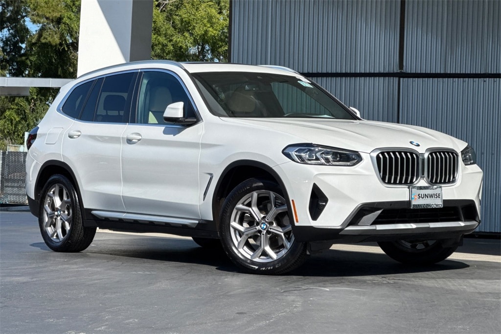 Certified 2022 BMW X3 30i with VIN 5UX53DP04N9M86453 for sale in Concord, CA