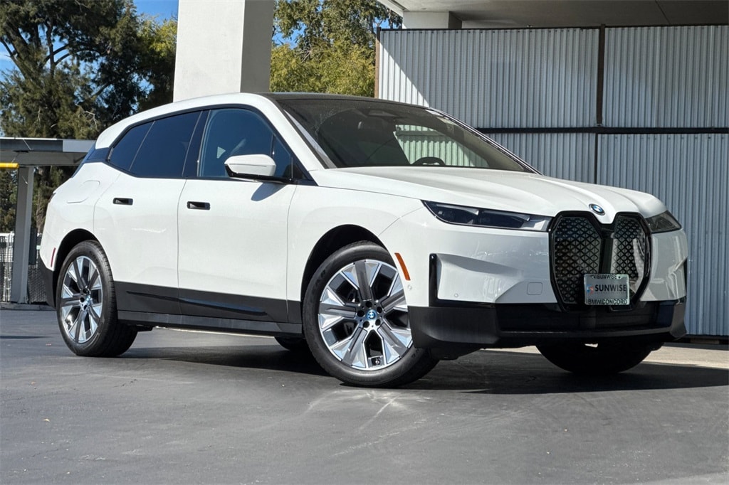 Used 2025 BMW iX 50 with VIN WB523CF09SCT43959 for sale in Concord, CA