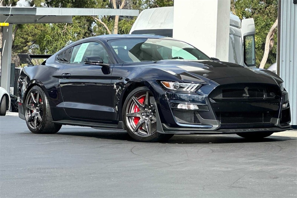 Used 2021 Ford Mustang Shelby GT500 with VIN 1FA6P8SJXM5503673 for sale in Concord, CA