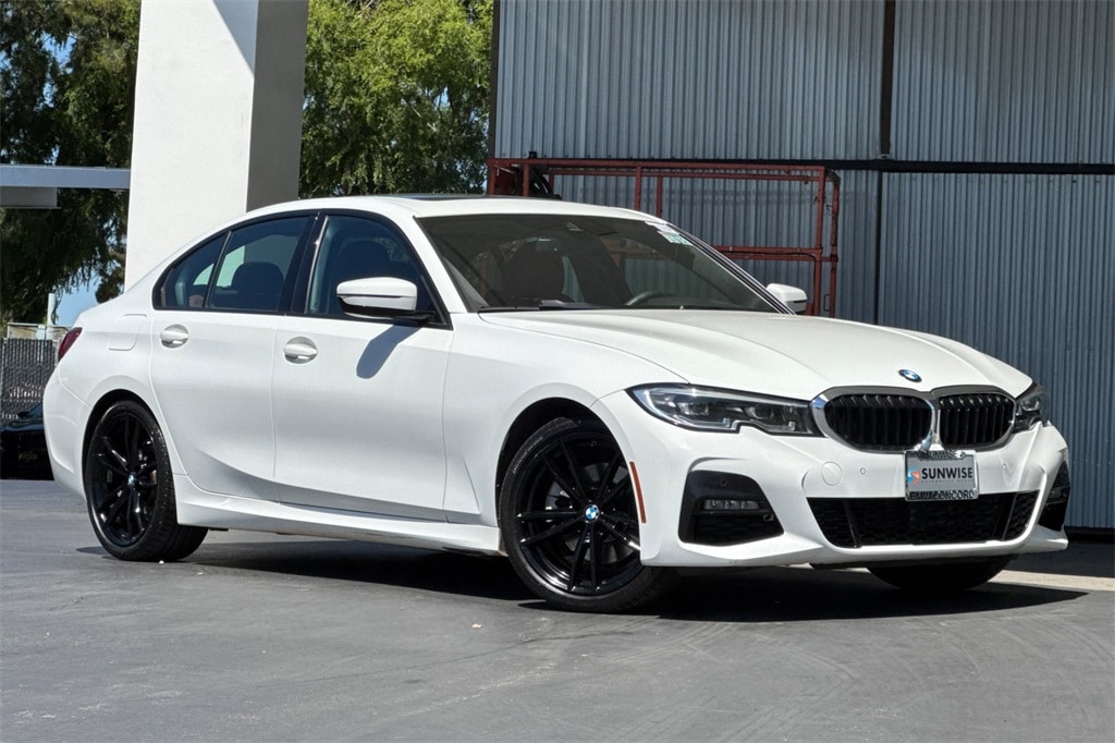 Certified 2022 BMW 3 Series 330i with VIN 3MW5R1J03N8C51590 for sale in Concord, CA