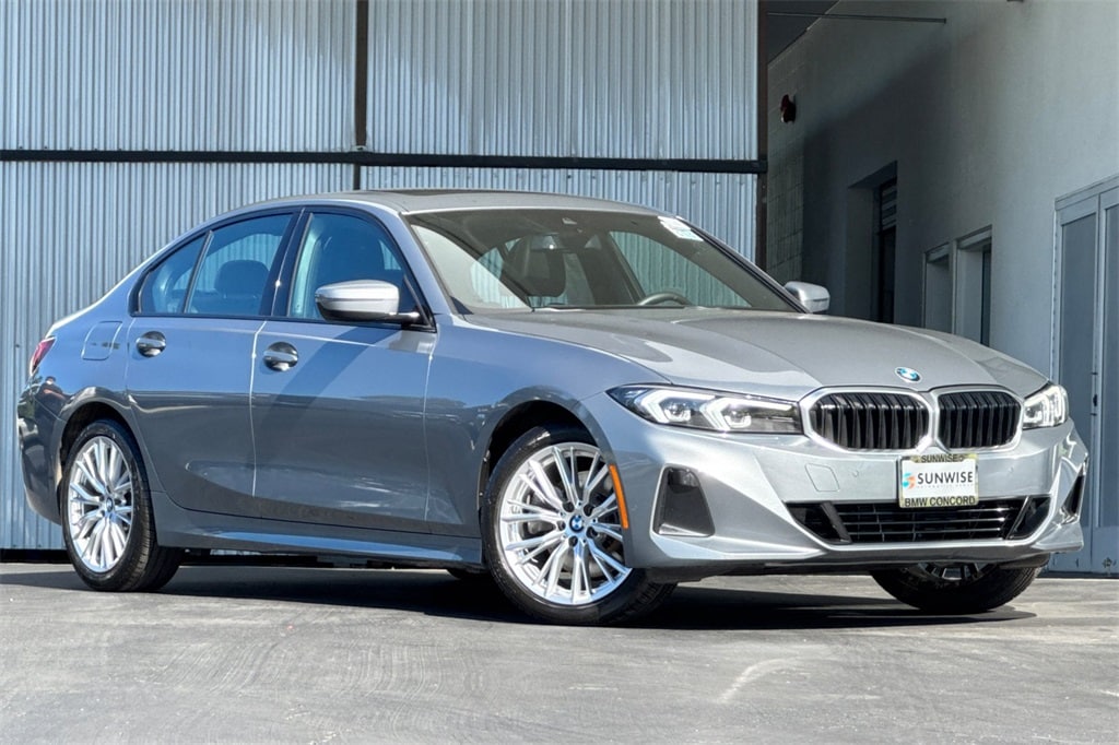 Certified 2023 BMW 3 Series 330i with VIN 3MW69FF01P8D35341 for sale in Concord, CA