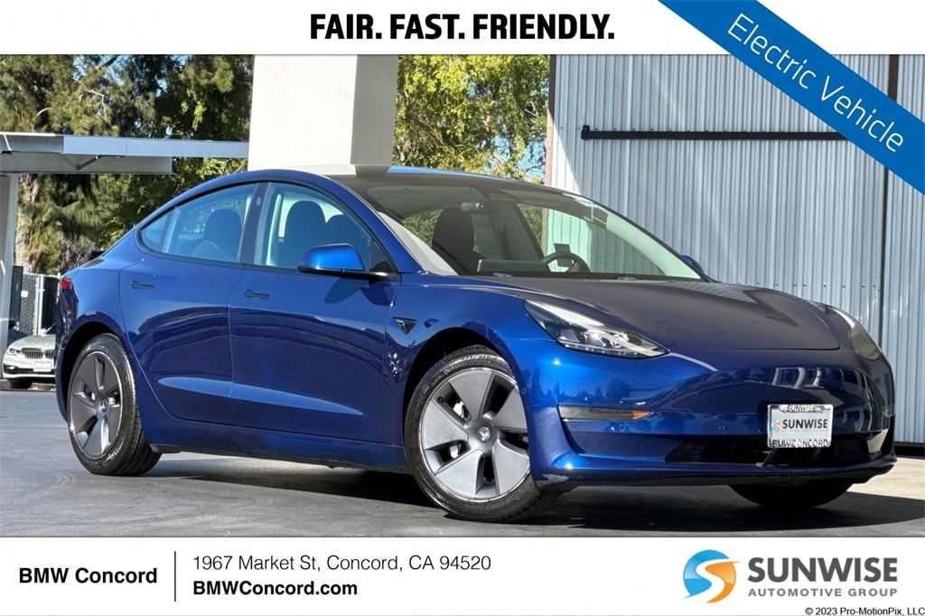 Used 2021 Tesla Model 3 Standard Range Plus Sedan
