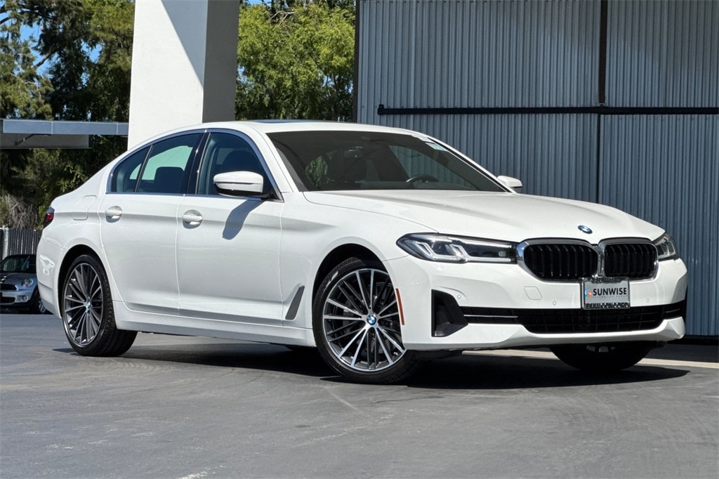 Certified 2022 BMW 5 Series 530i with VIN WBA53BH02NWX56492 for sale in Concord, CA