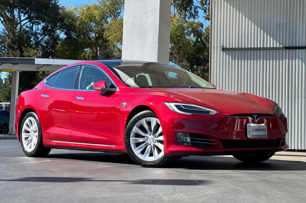 Used 2018 Tesla Model S 75D with VIN 5YJSA1E27JF278581 for sale in Concord, CA