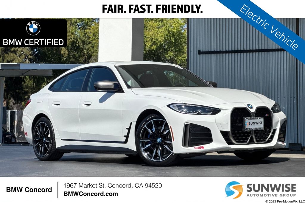 Certified 2023 BMW i4 M50 with VIN WBY33AW00PFP30269 for sale in Concord, CA