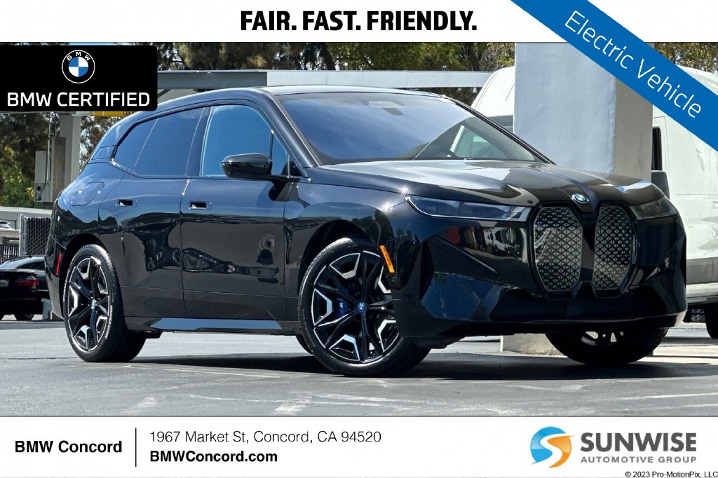 Used 2023 BMW iX Base with VIN WB533CF02PCM58401 for sale in Concord, CA
